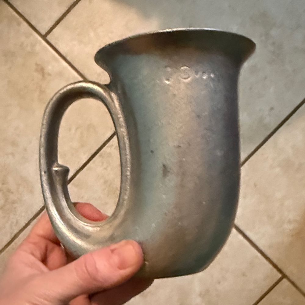 Wilton Armetale Vintage Horn-Shaped Stein